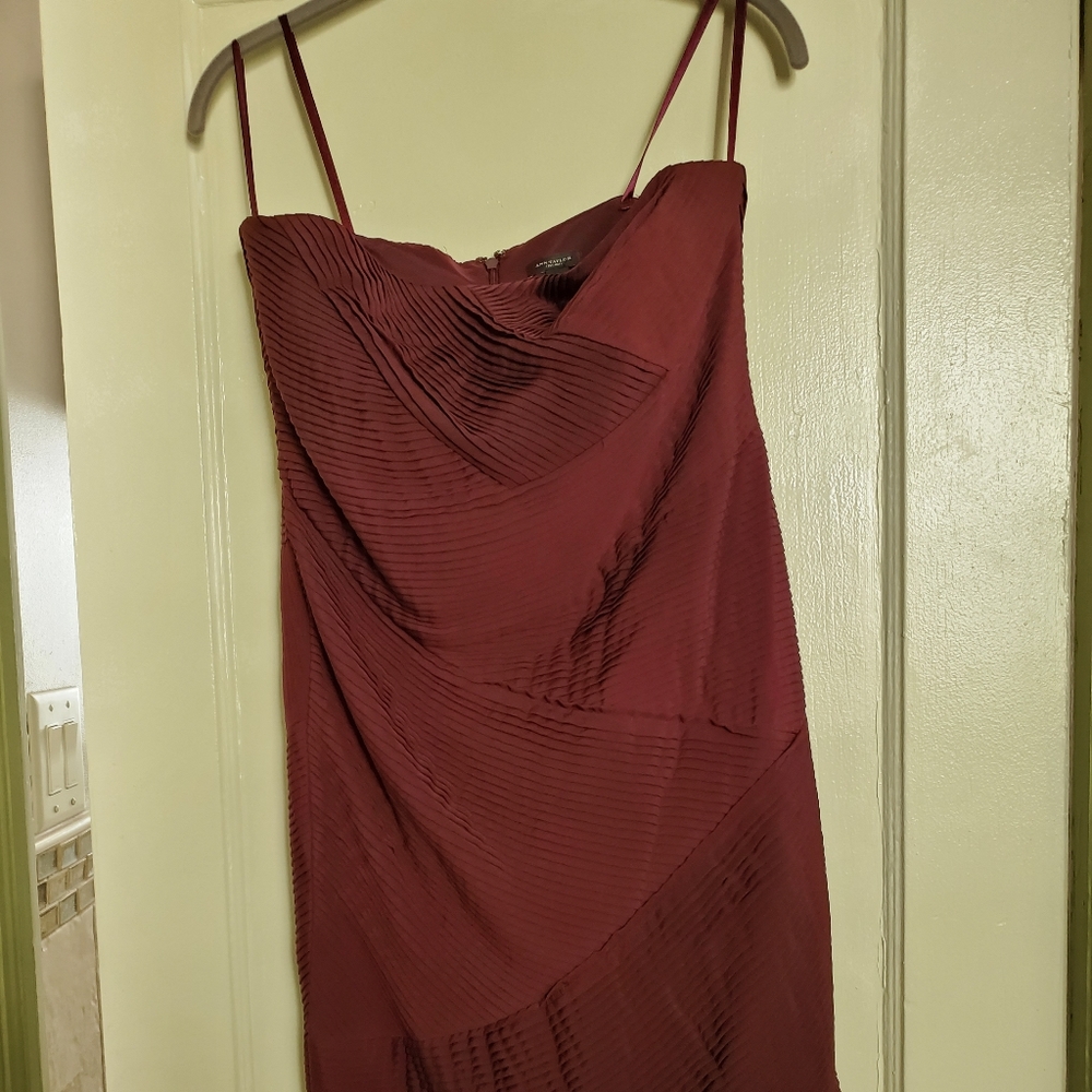 Ann Taylor strapless dress
